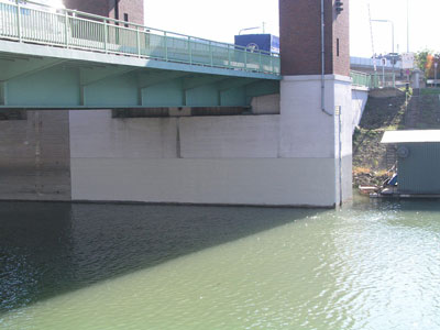 Mühlau Brücke Mannheim 2004