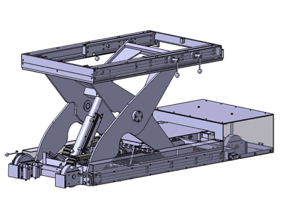 Fa. EvoBus Mannheim Hubtisch 2010